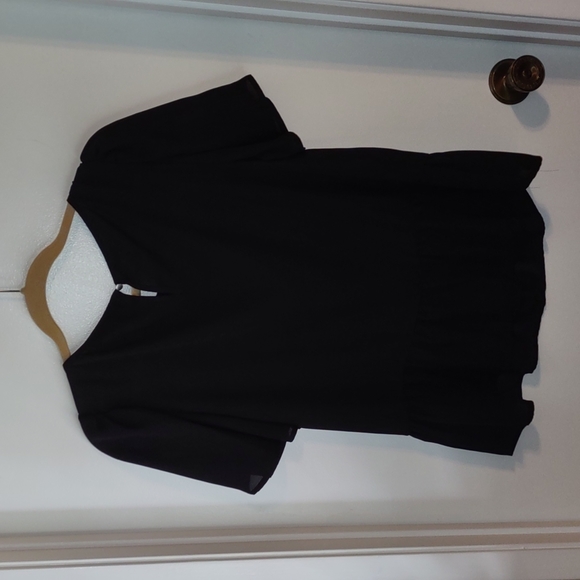 NWT Apt9 medium black blouse - Picture 5 of 5